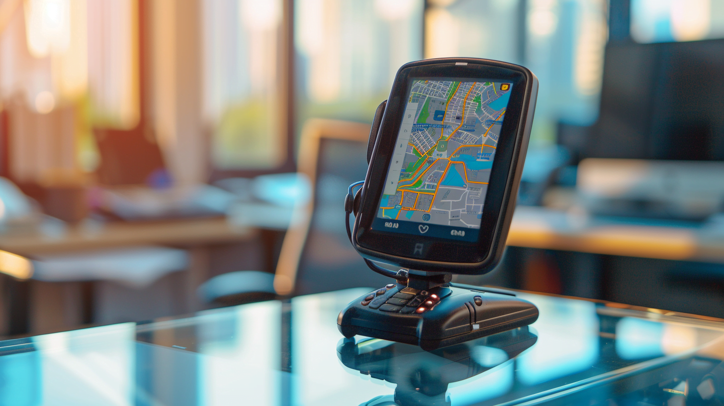 Navigatore GPS con estrazione delle posizioni per una perizia